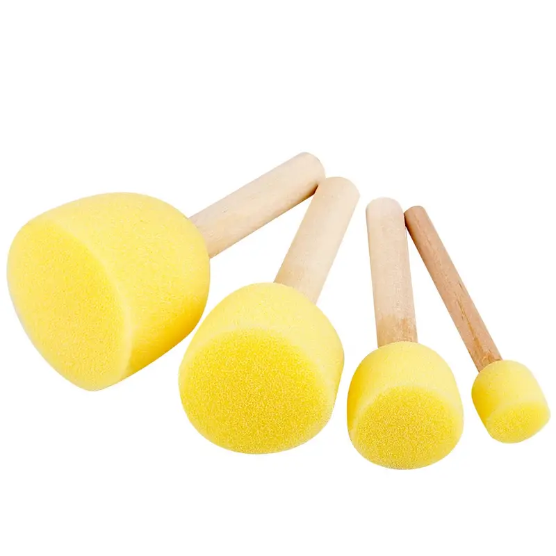 Round Painting Sponges Are Divided Into 4 Sizes With - Temu