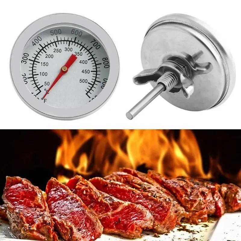 Stainless Steel Bbq Grill Thermometer Perfect For Rv Camping - Temu