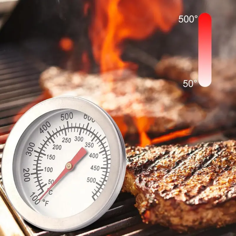 Stainless Steel Bbq Grill Thermometer Perfect For Rv Camping - Temu