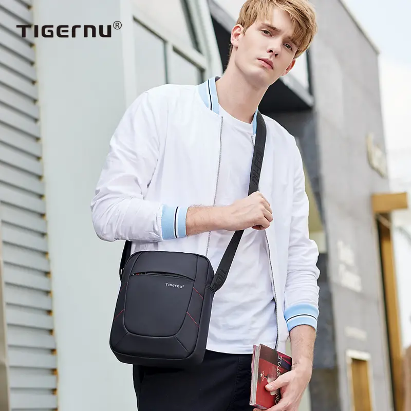 Tigernu 100% Genuine Leather Men Long Wallet Luxury Men's Purse Card Wallet  For Men Small Money Bag High Quality Male Coin Purse