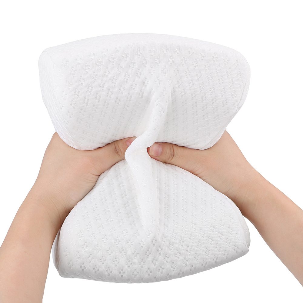 Memory Foam Knee Pillow Back Support Align Spine Pregnancy Body Pillows For  Side Sleepers For Orthopedic Sciatica Back Leg Hip - Temu