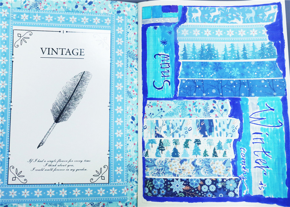 Winter Woods Tree Washi Set – The Journal Effect