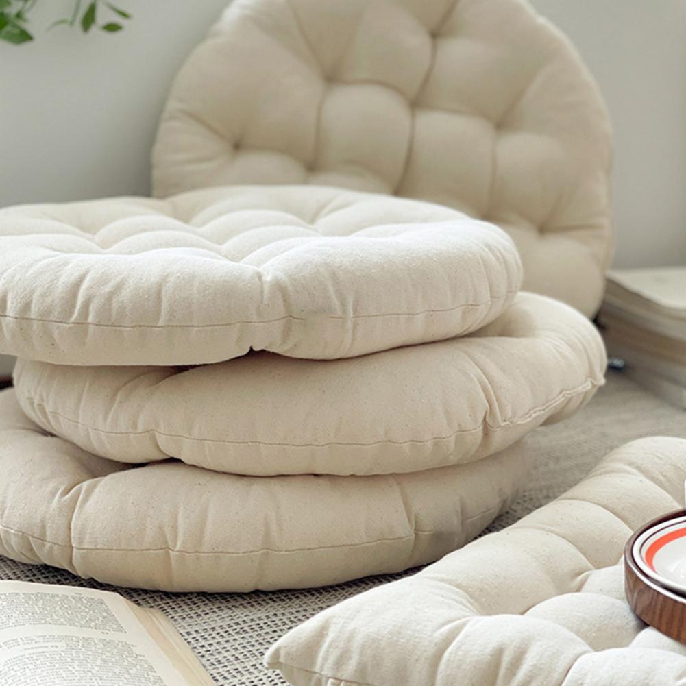 WOXINDA Extra Firm Car Seat Cushion Chair Cushion Round Cotton Upholstery  Soft Padded Cushion Pad Office Home Or Car Seat Cushion 