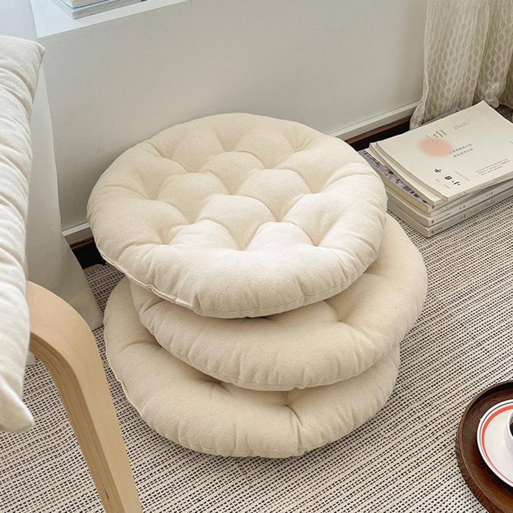 Solid Color Fluffy Square Cushion Fluffy Soft Plush Chair Cushion Thick  Square Pad Skin-friendly Cushion Multi Colors Chair Cushion 