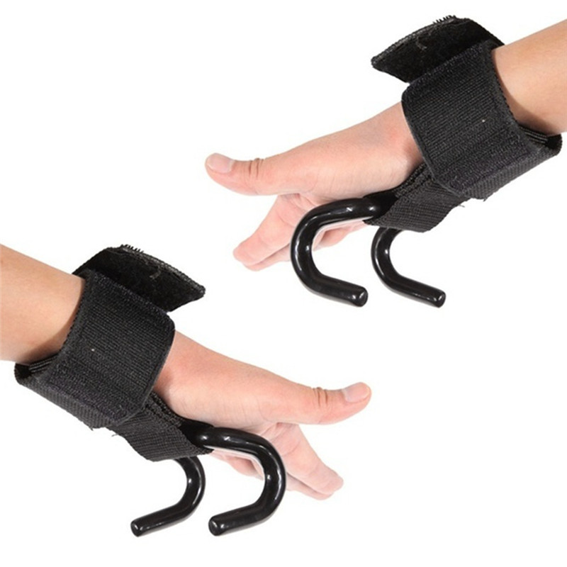 Adjustable Steel Pull Hand Hook Grips Straps Wrist Support - Temu