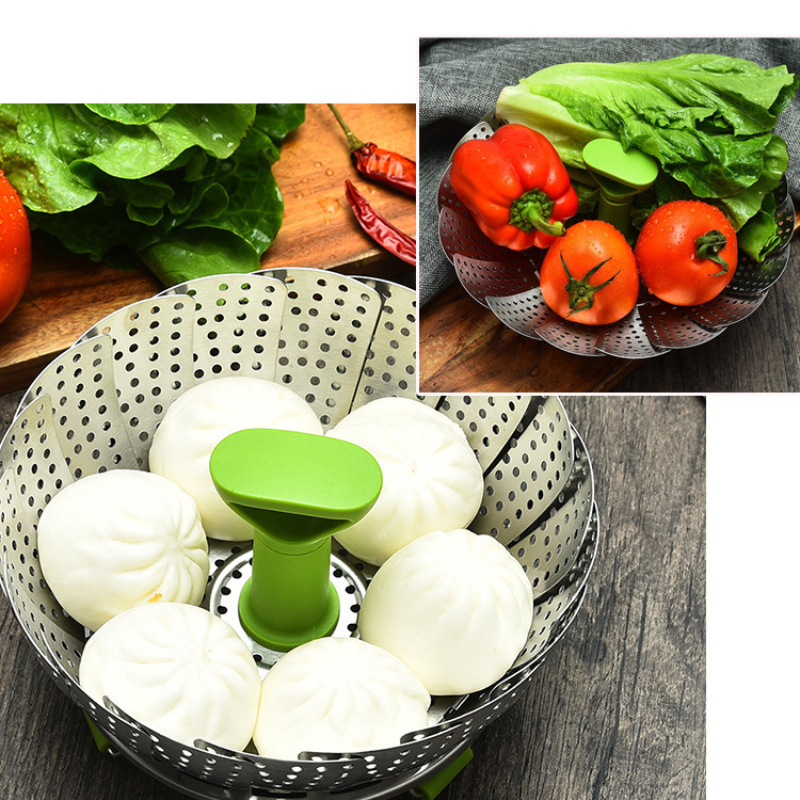 Vegetable Steamer Basket Premium Stainless Steel Veggie - Temu