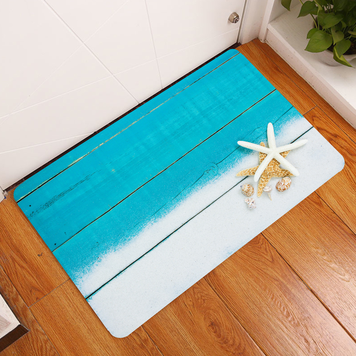 Beach Bath Rugs Anti Fatigue Non Skid Washable Bath Mat - Temu