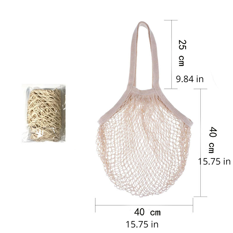 Organic Cotton String Shopping Bag