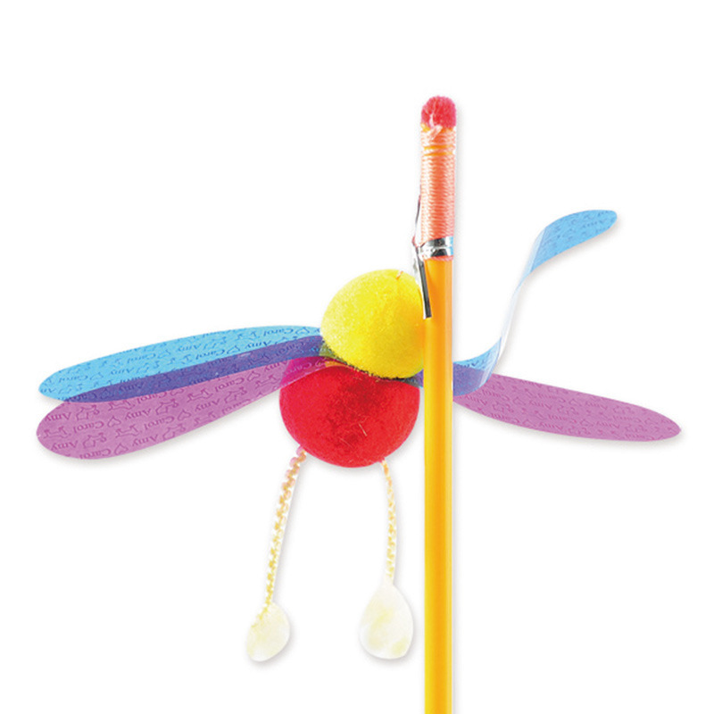 Pastoral Series Cat Toys Interactive Insect Design Cat - Temu