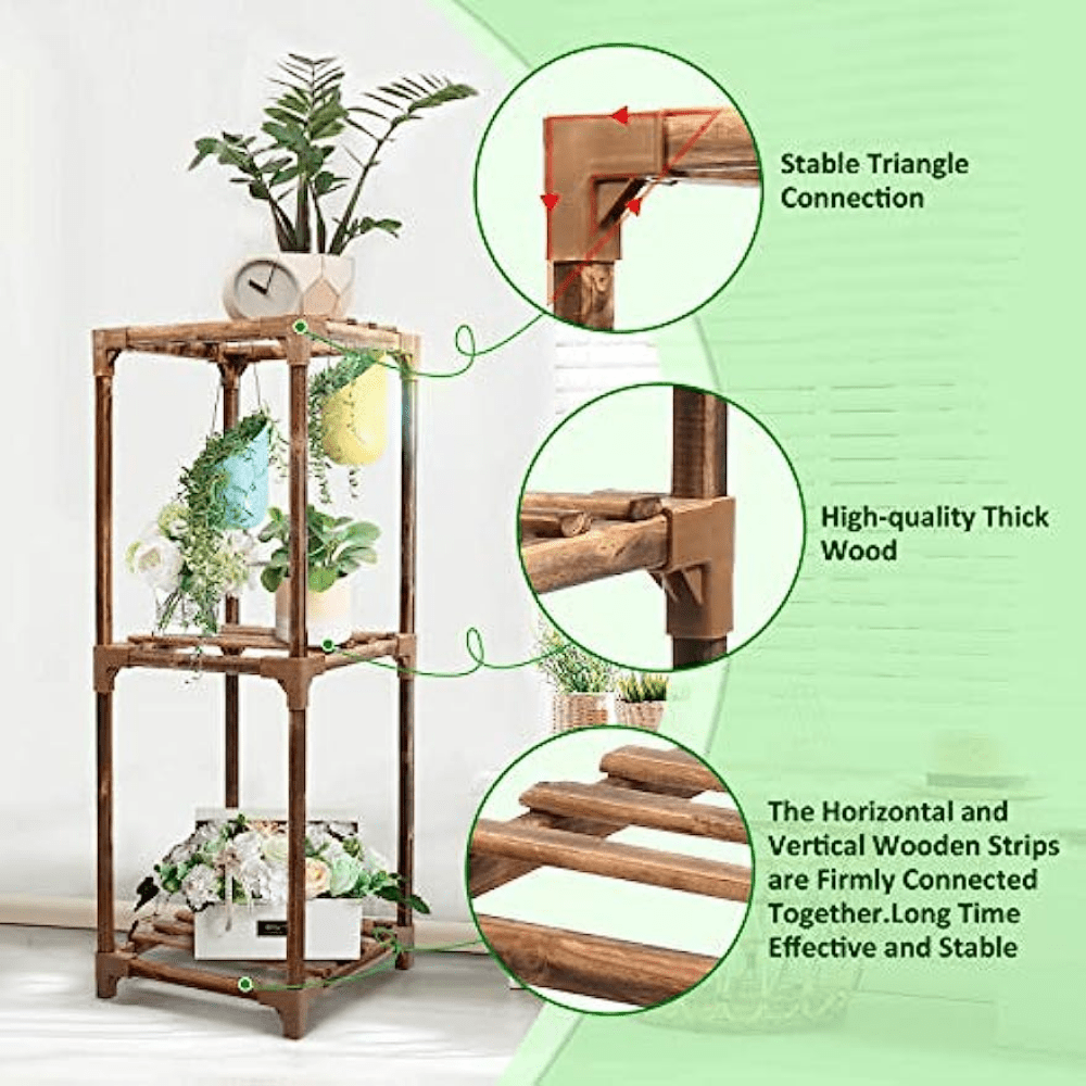 Buy Small Plant Stand Triangle Plant Stool Indoor Plant Stand