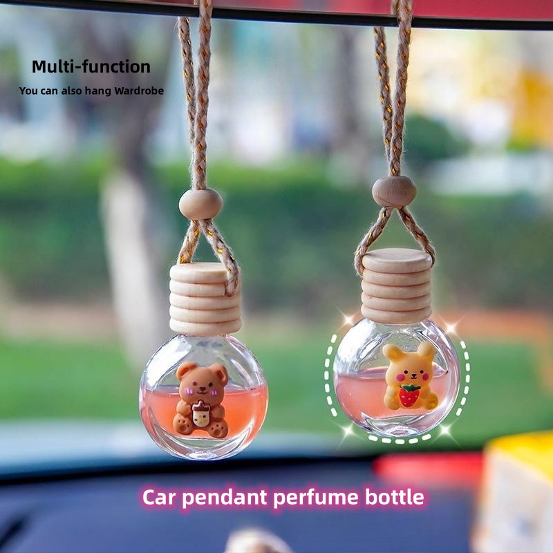 Kaufe Puntos klar Parfüm Duft Lufterfrischer leere Flasche Auto Nach hause  hängende Ornament