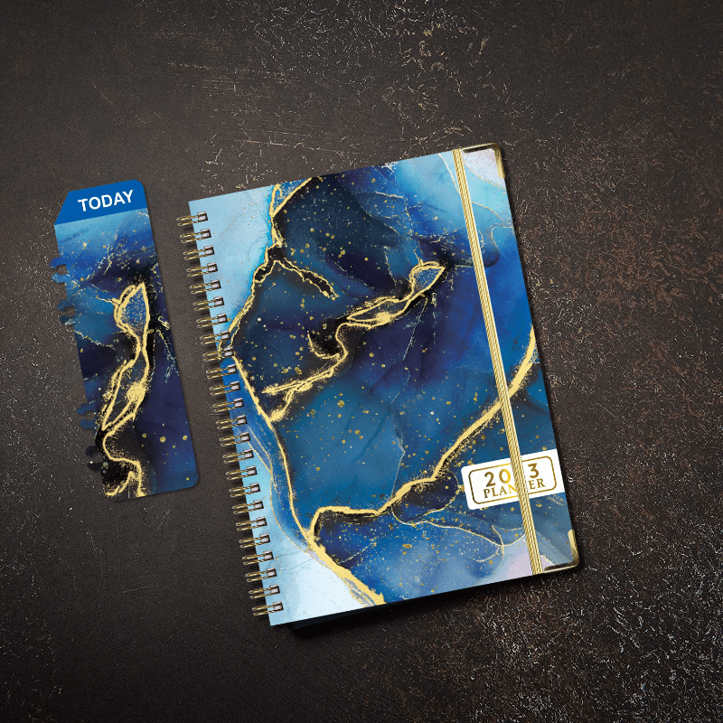 English A5 Planner Loose Leaf Notebook