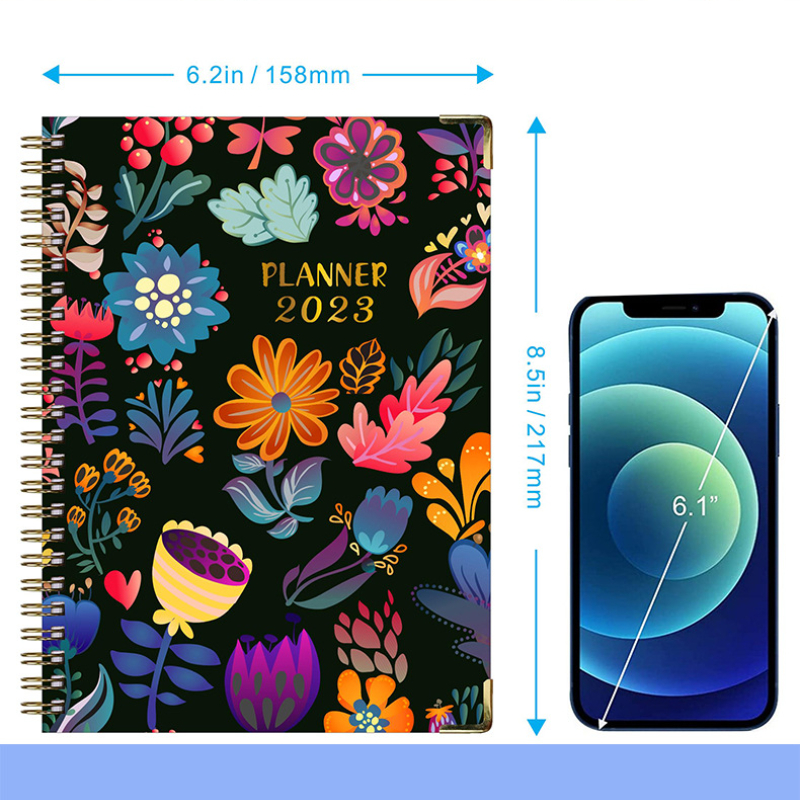 English A5 Planner Loose Leaf Notebook