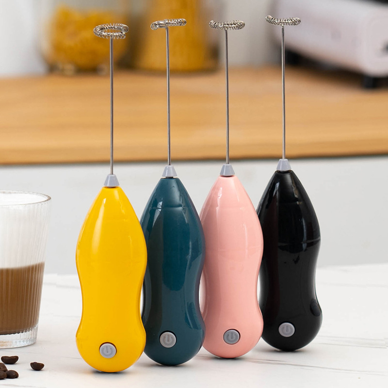Handheld Electric Milk Frother Household Small Coffee Blender
