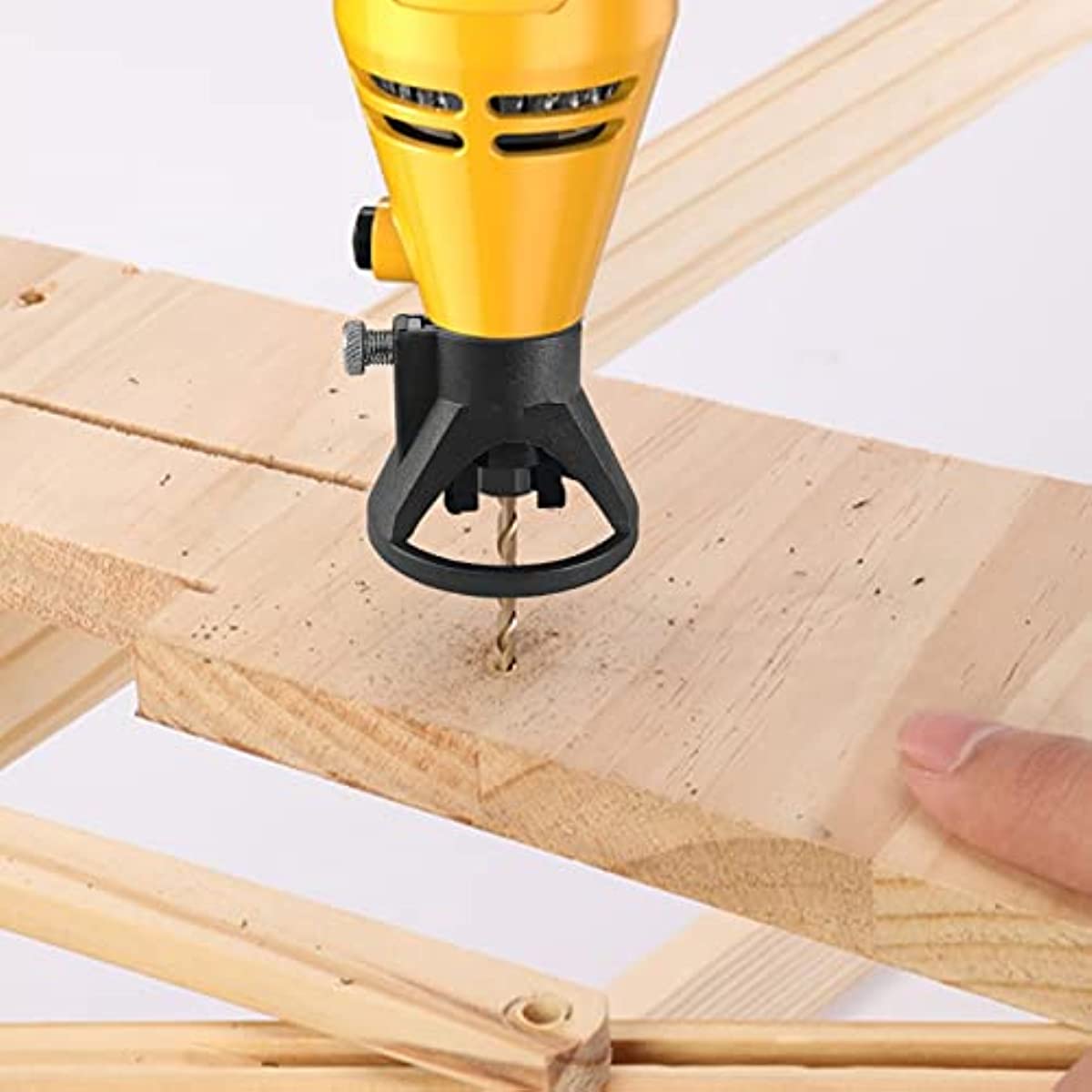 Rotary Multi Tool Cutting Guide Router Attachment Kit HSS Router Drill Bit  : : DIY & Tools
