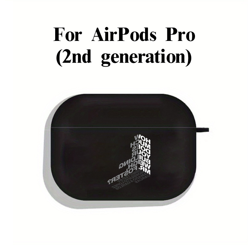 Estuche para Audifonos Protectora para Airpods Pro Negro