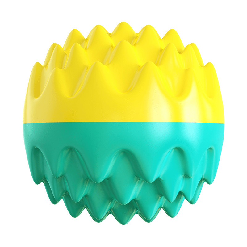 Wobble Giggle Ball for Dogs Ball Interactive Pet Toy Funny Giggle Sounds  Teeth Cleaning Playing Training Herding Balls for Medium Large Dogs Gift -  style 1 