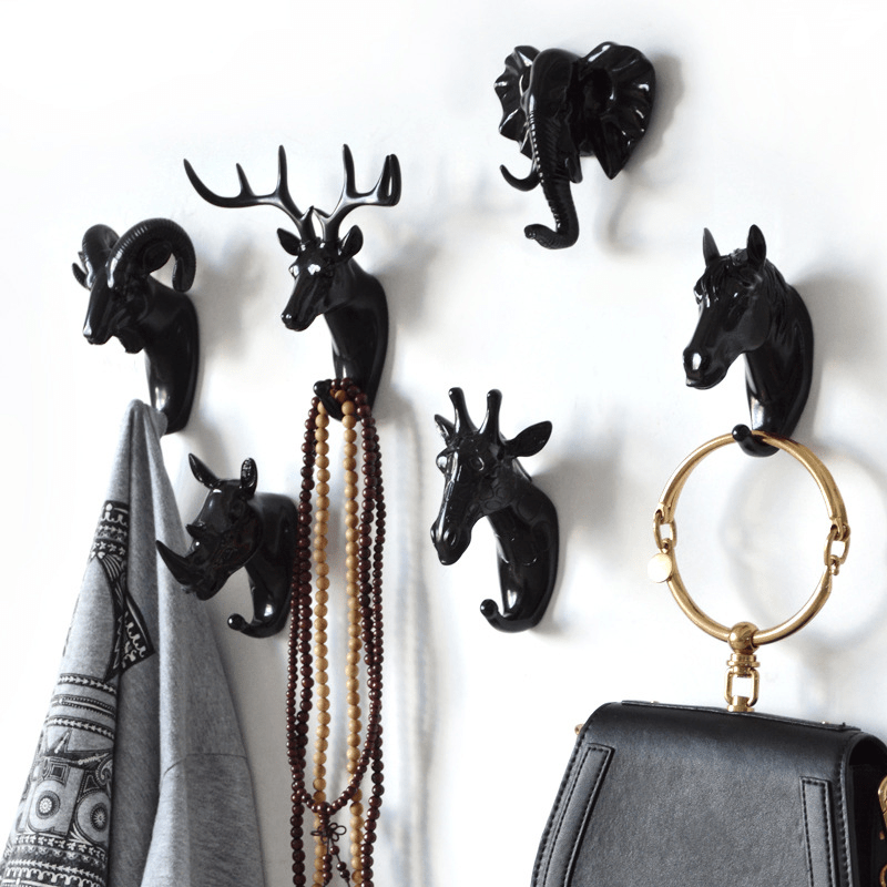 European Creative Hook Punching Strong Paste Wall Decoration Hook