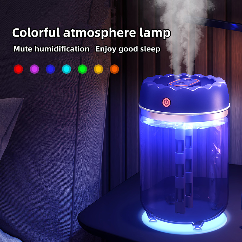  6L Humidifiers for Bedroom Large Room Home, Cool and Warm for  Baby and Plants Mist Top Fill Desk Humidifiers Essential Oil Diffuser,  Quiet with Adjustable Mist,360°Nozzle-Black : Home & Kitchen