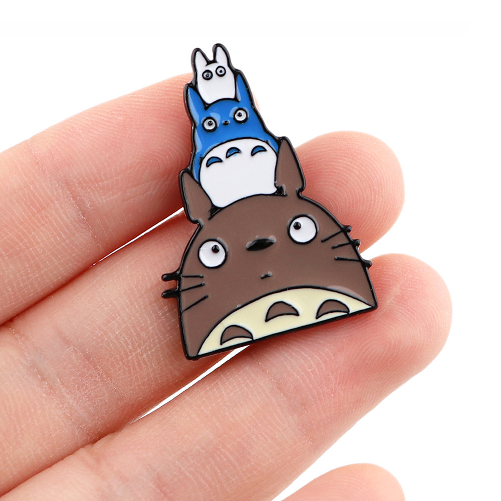 Totoro Badge Holder - Temu