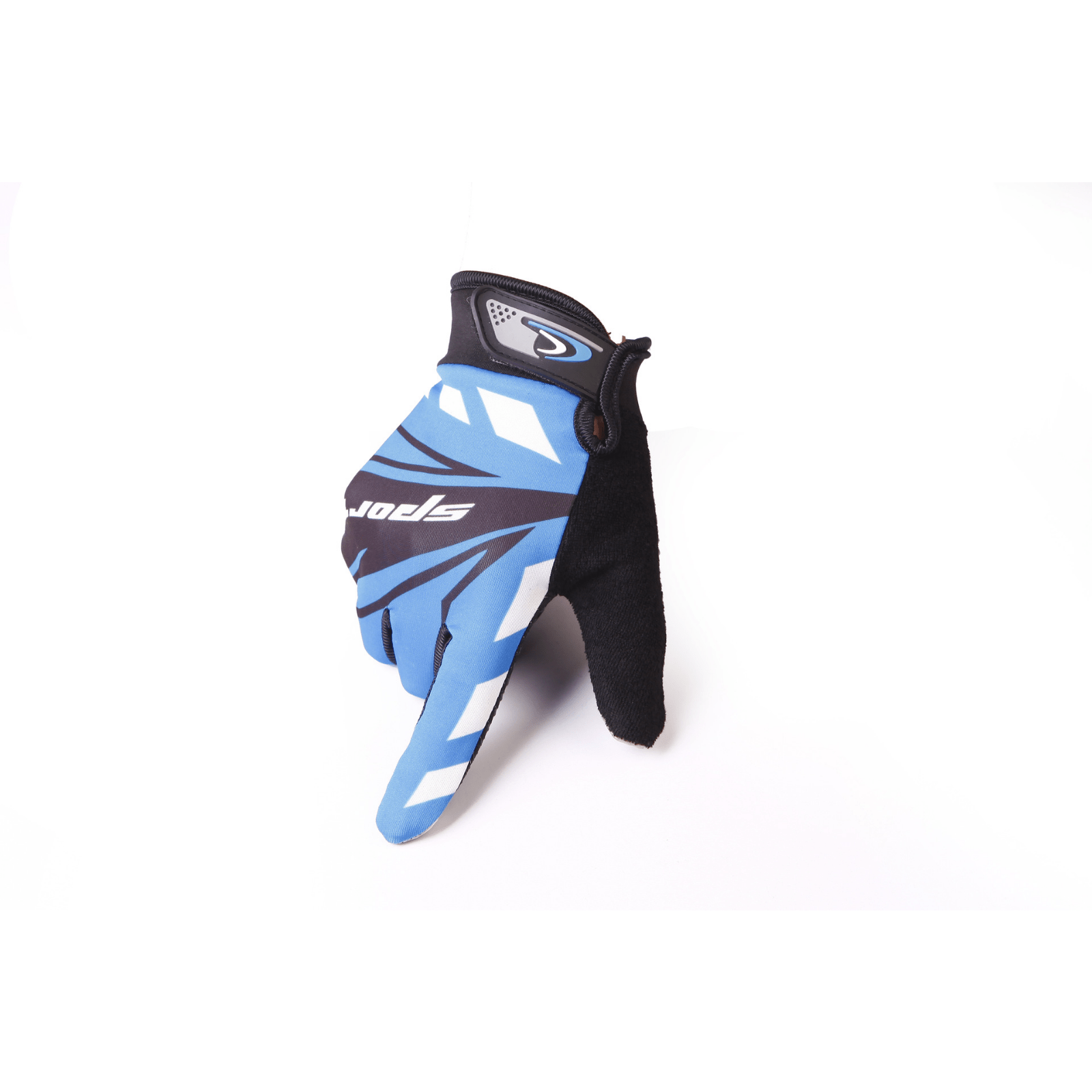 1pair Outdoor Sunscreen Full Finger Gloves Anti-slip Touch Screen
