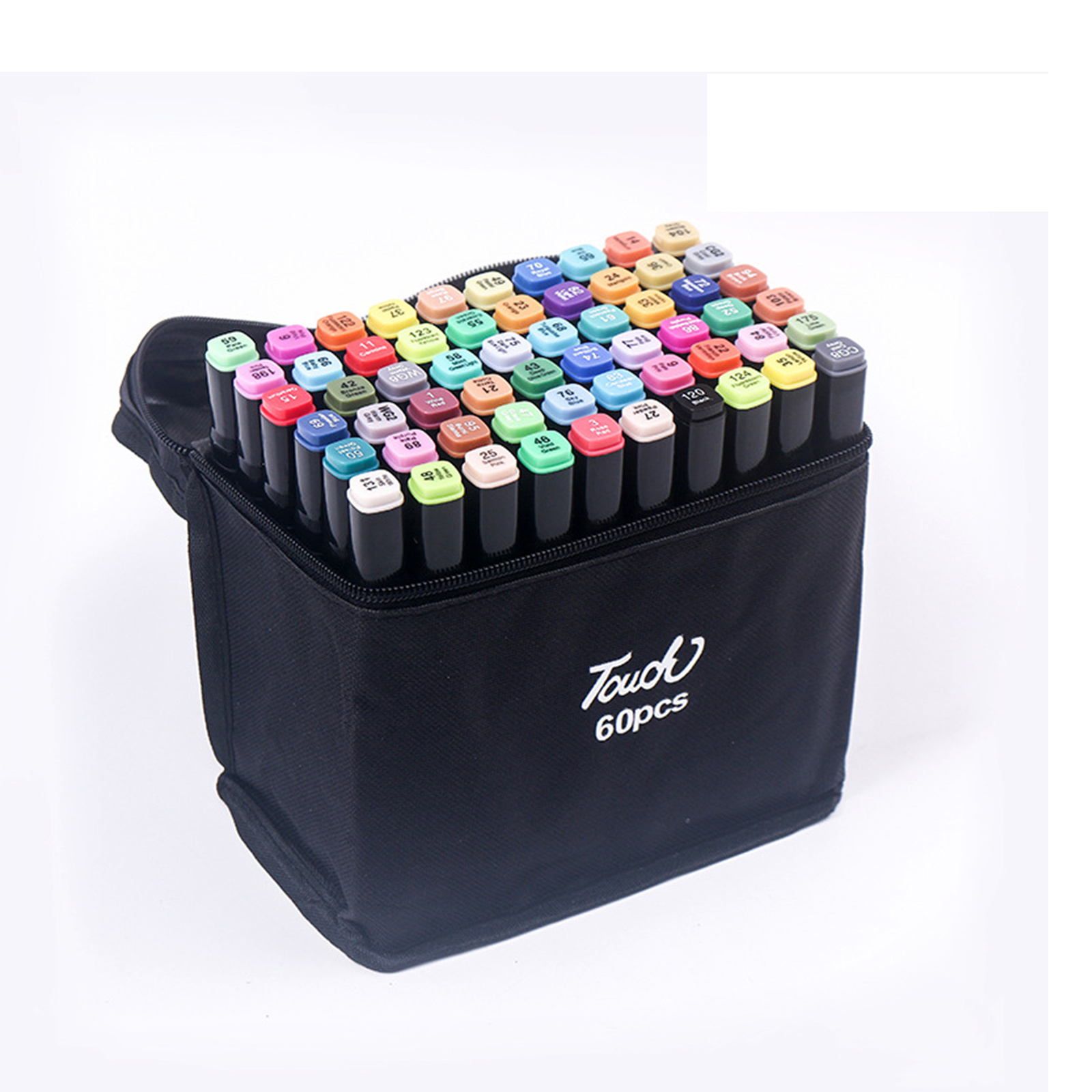 12 262pcs Brush Art Marker Set Double Tipped Sketch Marker