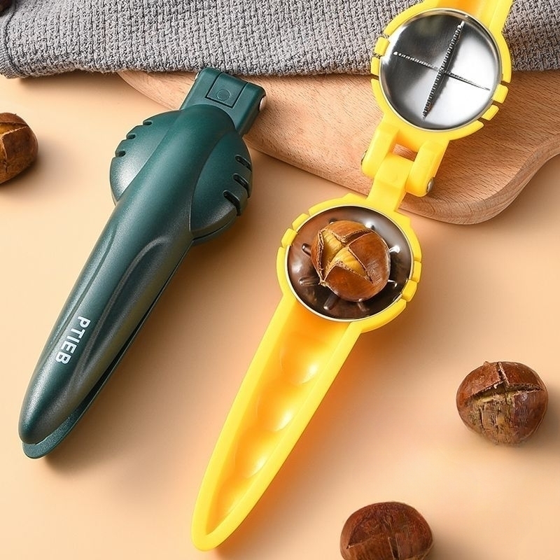 Creative Stainless Steel Quick Walnuts Cracker Sheller Nut Opener Clip Nuts  Crusher Open Fruit Shell Practical Kitchen Tools - Price history & Review, AliExpress Seller - Upors Official Store