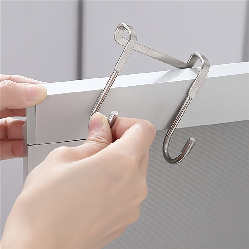 Cup Hooks ( Open + Closed) 304 Stainless Steel Large Hooks - Temu
