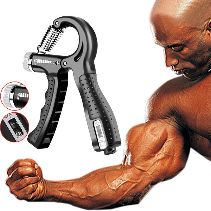 Hand Grips 10kg 100kg Hand Grip Automatic Counting Grip Hand Grip  Strengthener Non Slip Hand Gripper Finger Exerciser Wrist Trainer 230826  From Zhong07, $7.62
