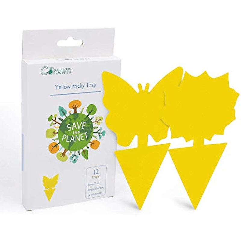 36 Pack Fungus Gnat Traps for House Plants, Yellow Sticky Traps for Indoor  Outdoor Use to Get Rid of Whitefly Mosquitoes Fungus Gnats Thrips Leafminer