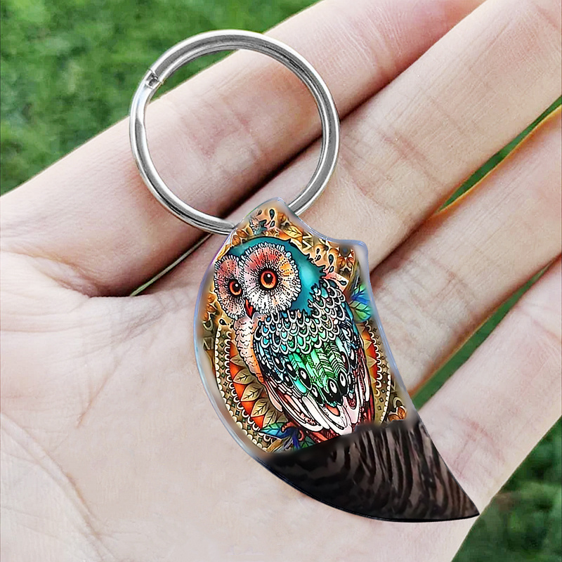 Fashion Jewelry Owl Keychain  Women Jewelry Keychain Owl