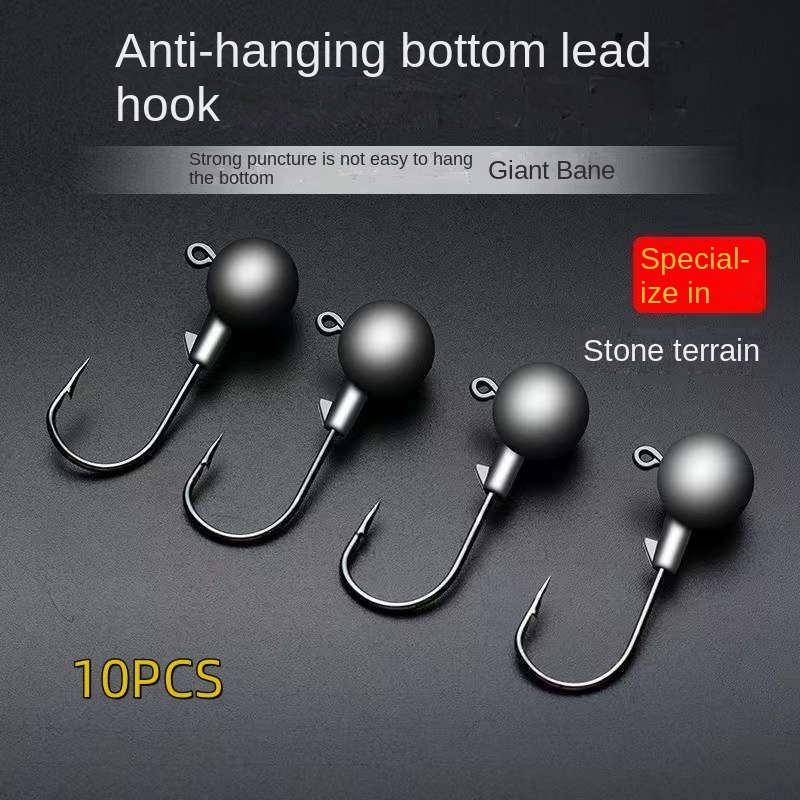 Sharp Anti Hanging Bottom Fish Hook Micro Bait Matching - Temu
