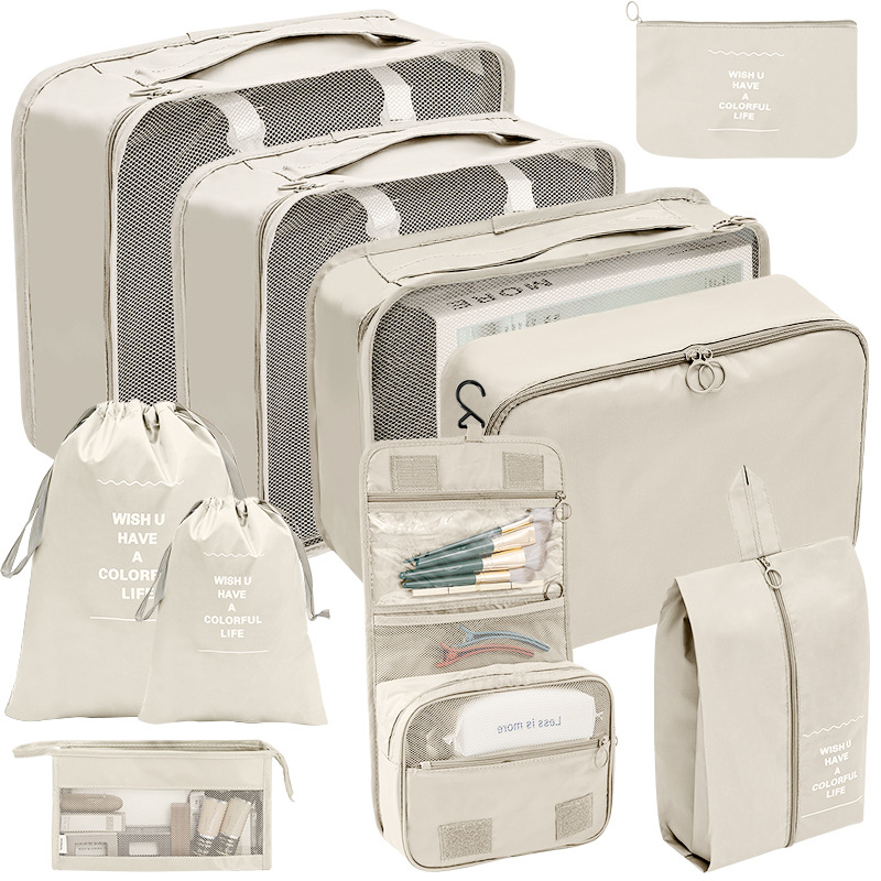 4Pcs/set Portable Luggage Travel Storage Bag Suitcase Organizer