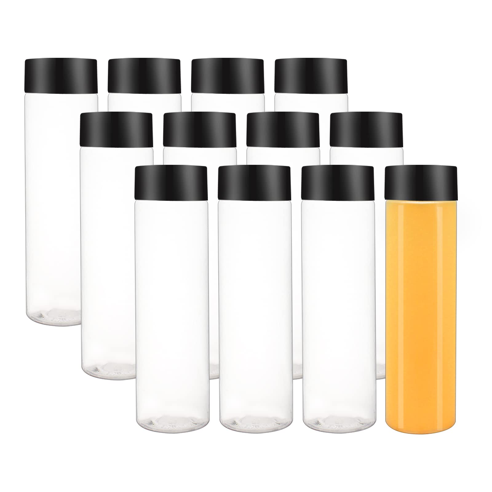 Primematik - Botellas De Plástico Pet Reciclable Cuadradas Y Transparentes  400ml, 7 Unidades Ik00200 con Ofertas en Carrefour