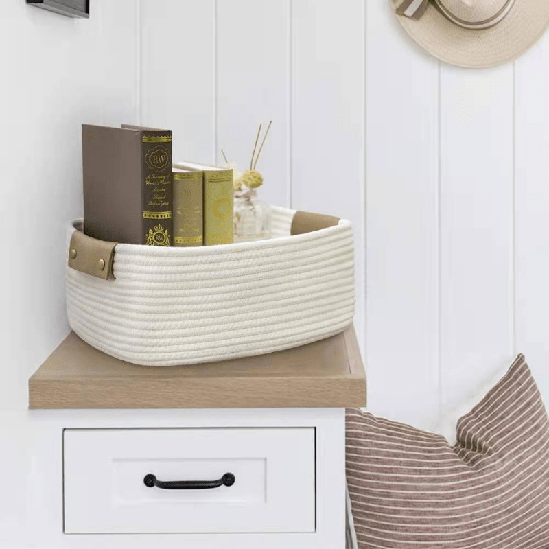 Boho Rope Décor Storage Baskets, Home Décor