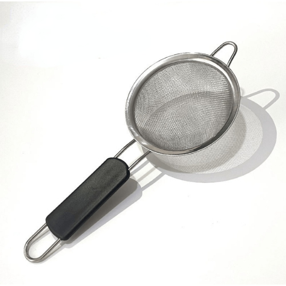 3pcs Fine Mesh Strainer, Stainless Steel Sieve Sifter With Handle, Kitchen  Tools