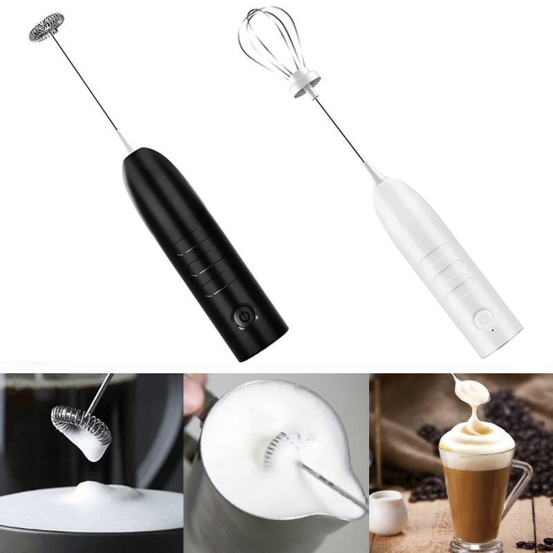 Milk Frother Set With Base Handheld Cappuccino Maker Coffee Foamer Egg  Beater Chocolate Stirrer Mini Portable Food Blender Kitchen Whisk Tool -  Temu United Arab Emirates