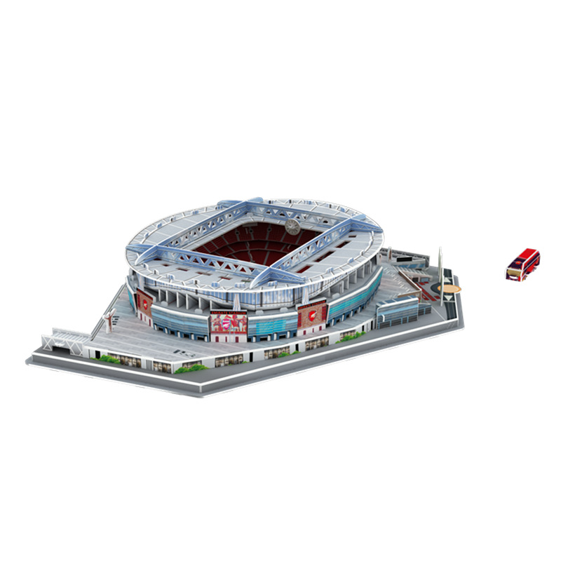 Arsenal Emirates Stadium 3D Puzzle : : Jeux et Jouets