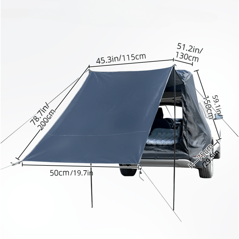 1pc Sonnenschutz Auto Sonnenschirm Auto Markise Outdoor Zelt