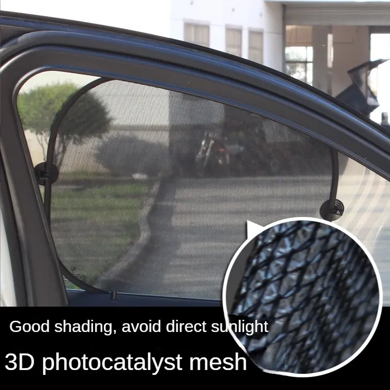 5pcs/set Auto-Sonnenschutz Auto-Seiten-Heckfenster-Netz