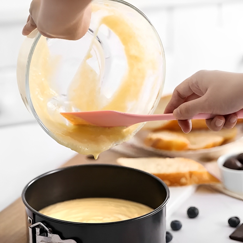 1pc Heat-Resistant Spatulas Silicone Cream Butter Cake Spatula Batter Scraper Kitchenware Baking Shovel Baking Tools, Kitchen Gadgets Accessories, For RV