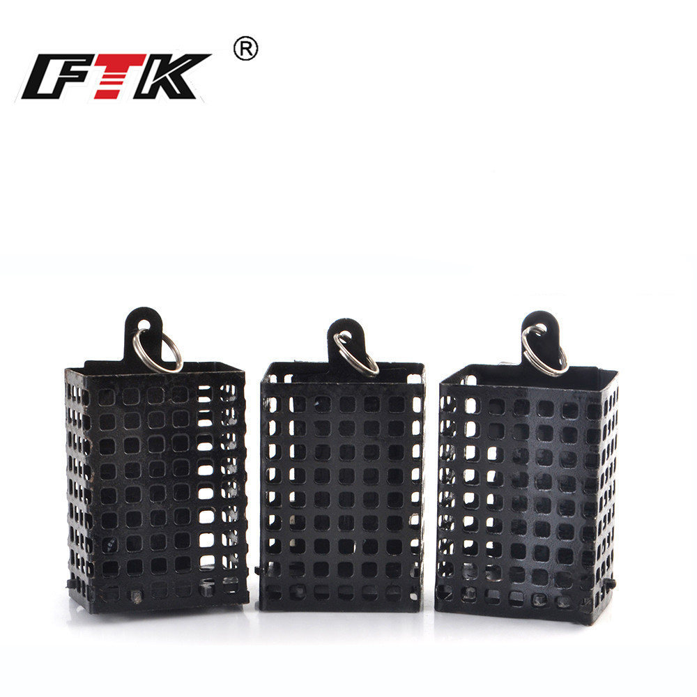 

Ftk 1pc Plastic Fishing Carp Feeder Cage Waterproof Fishing Tackle Accessories 30g-100g/1.06oz-3.53oz
