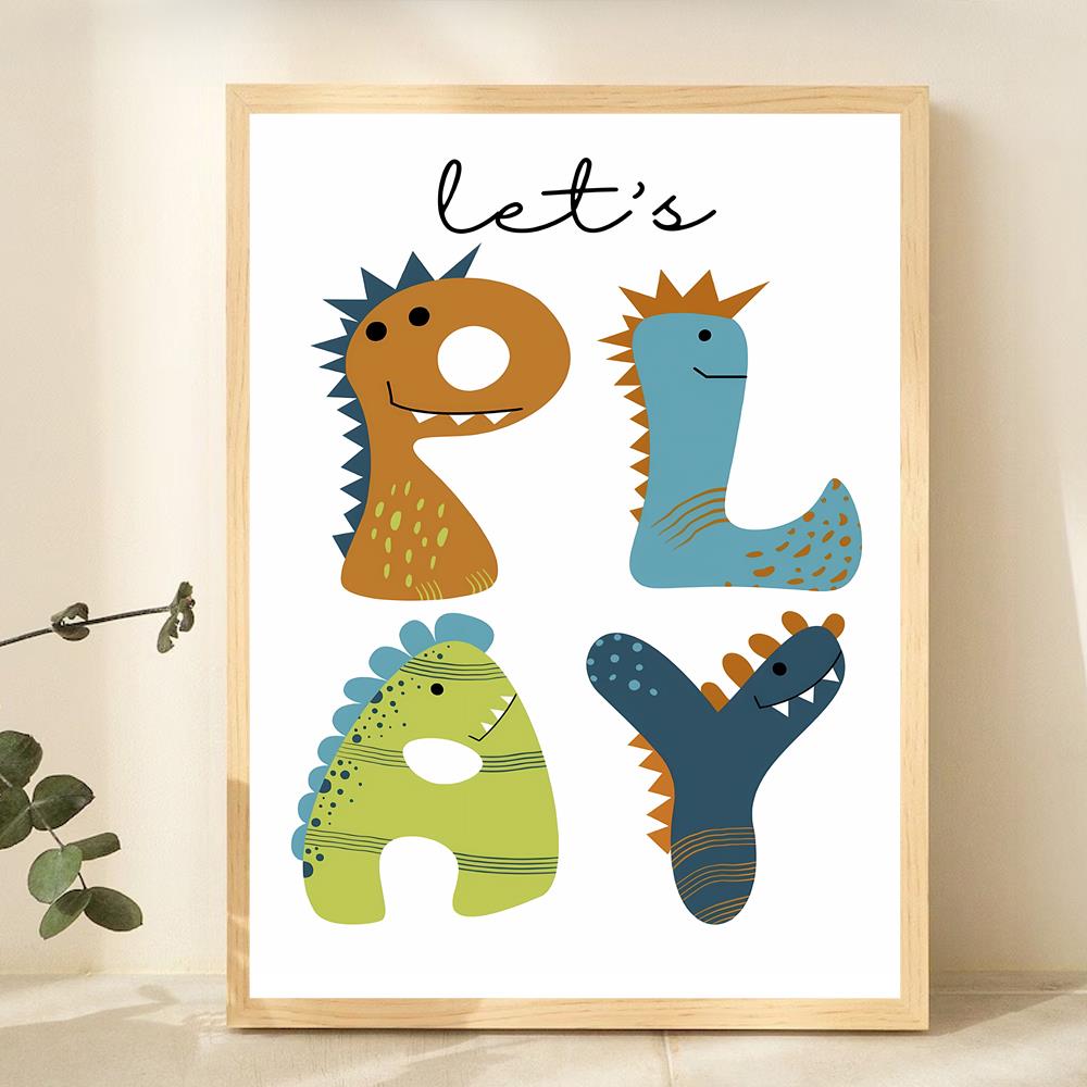 This Is Where The Fun Stuff Happens Canvas Wall Art Playroom - Temu