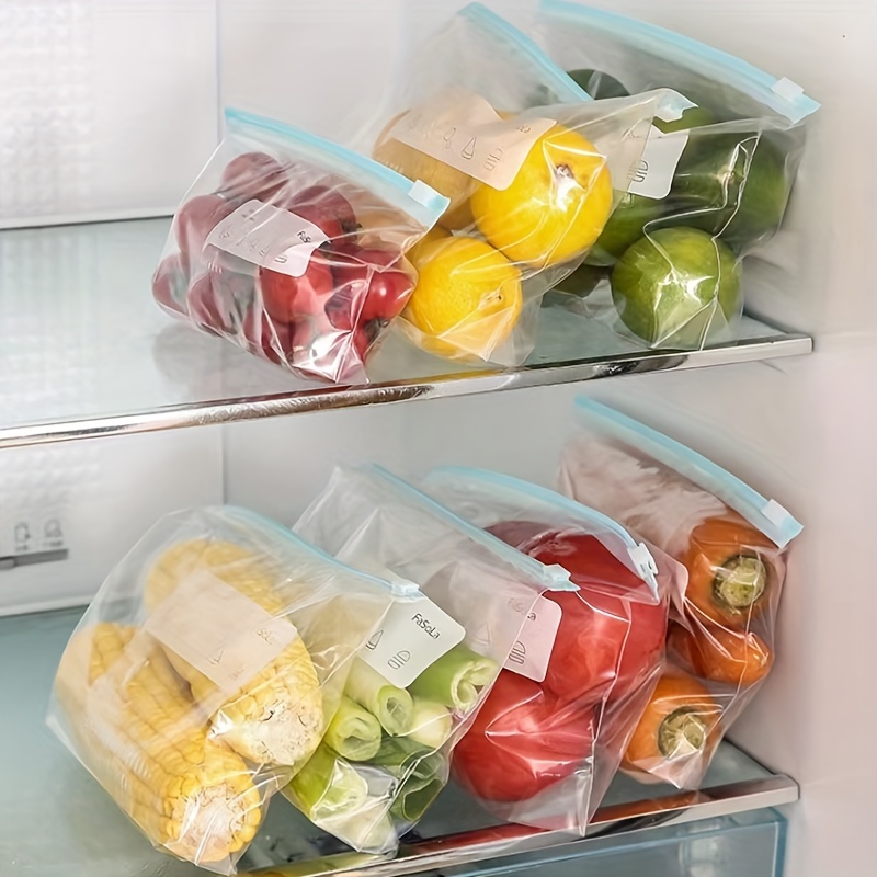 Clear-Bags Kitchen Storage Bag Food Bags For Fruits Vegetables Meat-Storage