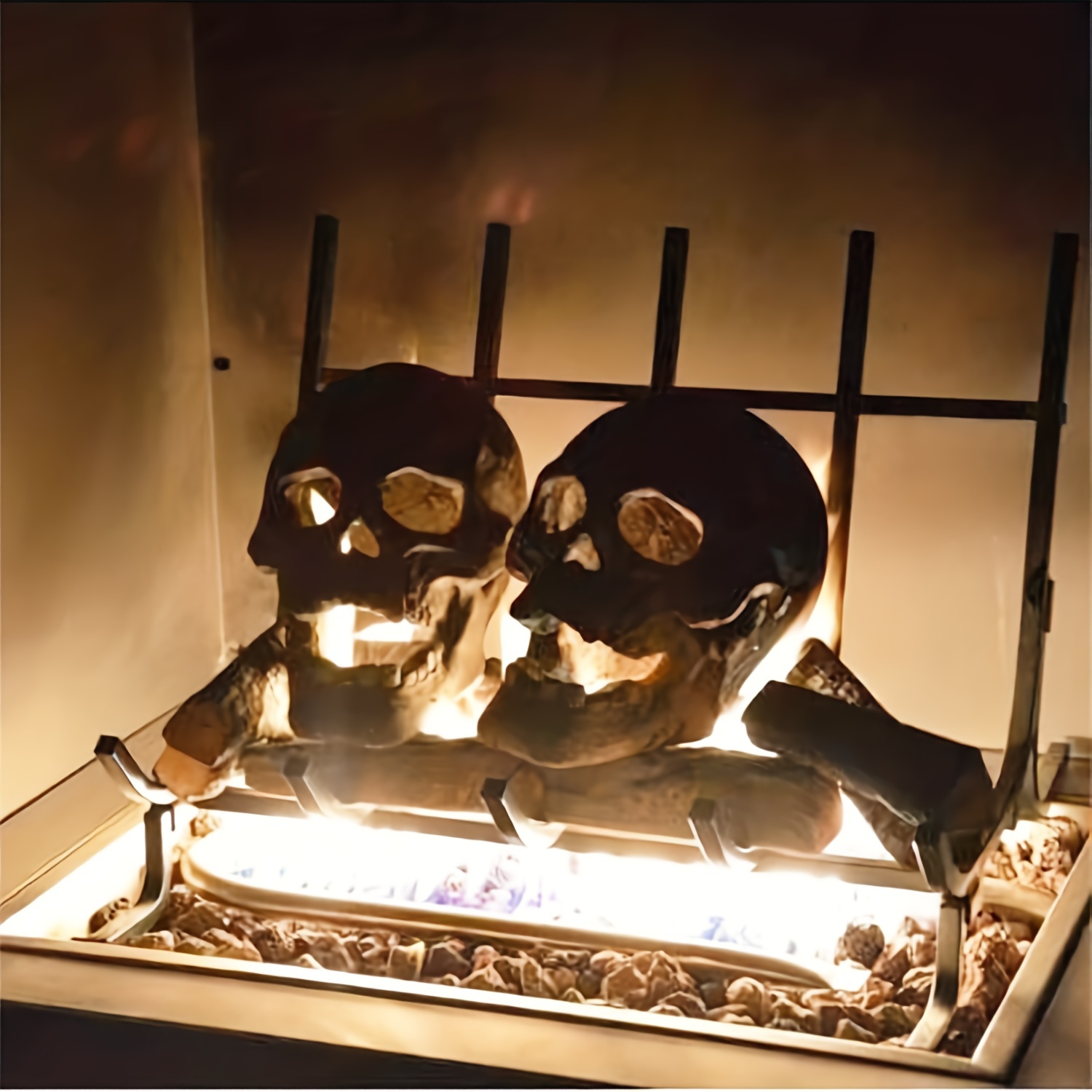  Human Skulls Ironing Mat for Table Top Portable