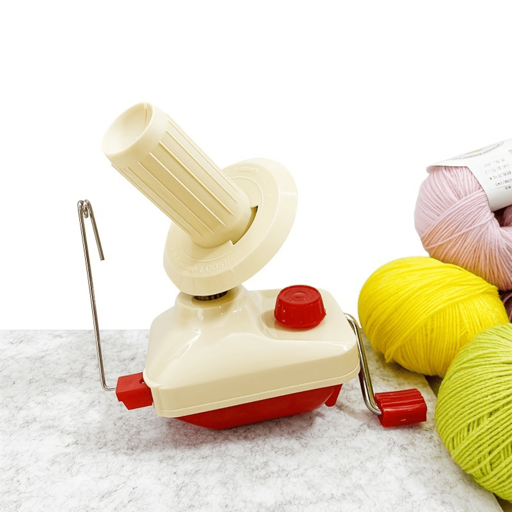 Hand Wool Ball Winder for Winding Yarn Skein Thread and Fiber Manual  Operated Swift Wool Yarn Winder for Knitting and Crocheting