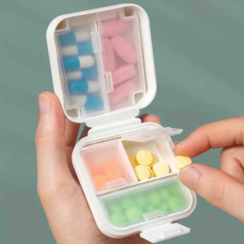 Dropship 1pc Portable Sealed Pill Box; Mini Pill Case; Small Pill Organizer;  Pill Sub-packaging Storage Box; Medicine Box; Multifunctional Storage  Container to Sell Online at a Lower Price