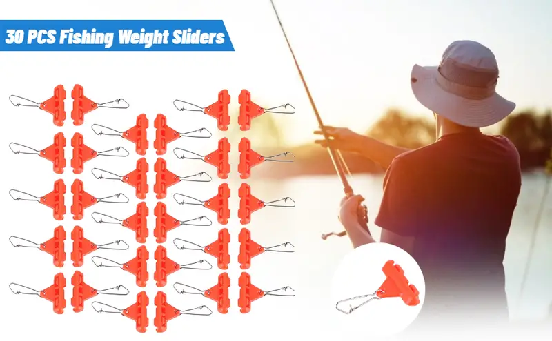 Fishing Line Sinker Professional Zips Slider Booms Fishing - Temu