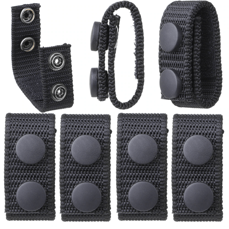 4pcs Molle Straps, Molle Webbing Straps Attachment Snap Strap, Nylon Thumb  Snap Straps