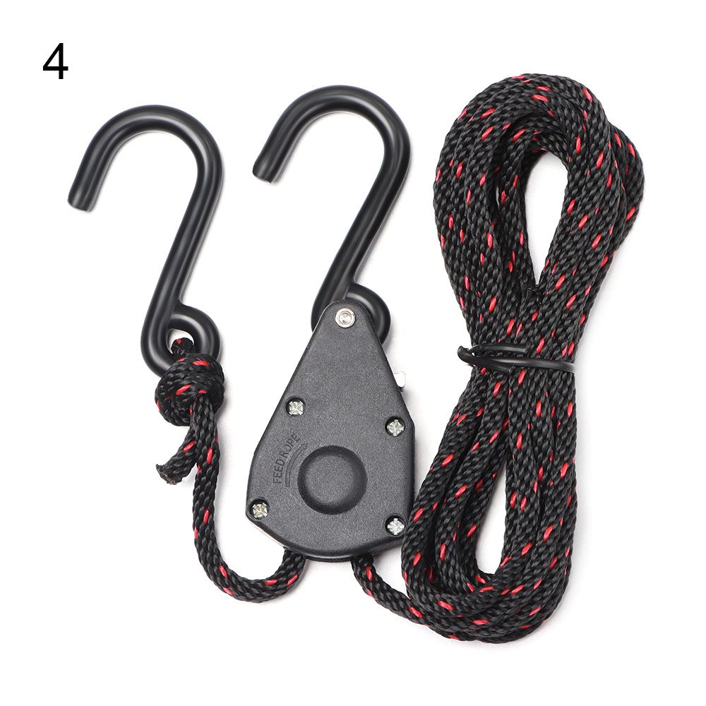 Pulley Ratchets Kayak And Canoe Boat Bow Stern Rope Lock Tie Down